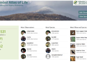 Vermont Atlas of Life on iNaturalist Builds Biodiversity Big Data in 2018